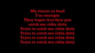 chamillionaireridin dirtydirty version LYRICS [upl. by Audly]