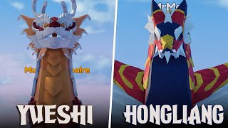 Hongliang vs Yueshi Comparison in Dragon Adventures [upl. by Bilow]