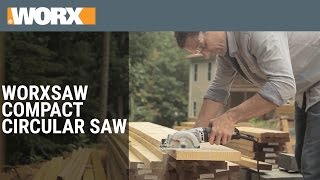 WORXSAW Compact Circular Saw  Product Features [upl. by Carew]