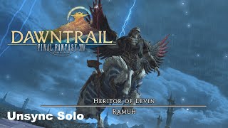 Final Fantasy XIV Dawntrail  Gameplay Edens Verse Fulmination E5 Fight Unsync Solo as DRG [upl. by Phyl]