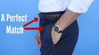 4 Rules to Choose The Right Belt [upl. by Oemac]