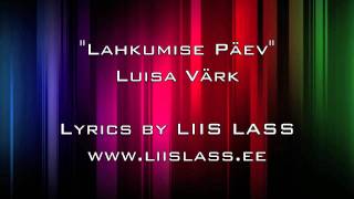 Luisa Värk  Lahkumise Päev [upl. by Ysiad]