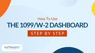 How To Use The 1099W2 Dashboard [upl. by Rimisac734]