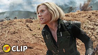 Black Widow amp Okoye vs Proxima Midnight  Avengers Infinity War 2018 IMAX Movie Clip HD 4K [upl. by Ferguson521]