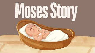 Moses Story  Bible Stories Cartoon [upl. by Aikemat35]