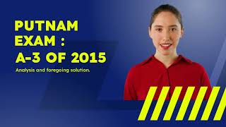 Team 1 of MATH 499 Putnam Exam Problem A3 of year 2015 [upl. by Ahslek]