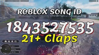 21 Claps Roblox Song IDsCodes [upl. by Goda]