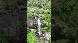 Waterfall Sound And Relax Music  White Noise  Short Video  waterfall watersounds shorts [upl. by Lowe]