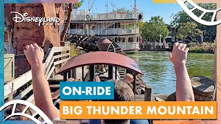 🇫🇷 Ritje op Big Thunder Mountain in Disneyland Paris zomer 2024 [upl. by Enehpets]