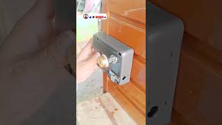 Installation Rim Lock Door Lock Installation [upl. by Sitarski]