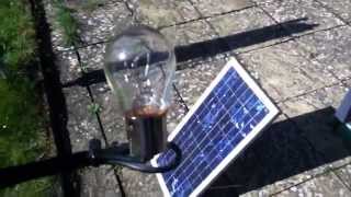 20W Solar Panel  21W Bulb  A Perfect Match part 1 [upl. by Cariotta987]