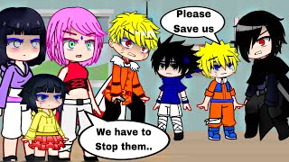 If Naruto And Sasuke Time Travel To Future  Episode 14  Gacha Club [upl. by Aleacem]