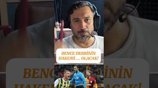 İşte Fenerbahçe  Galatasaray maçının hakemi fenerbahçe galatasaray derbi [upl. by Azaleah381]