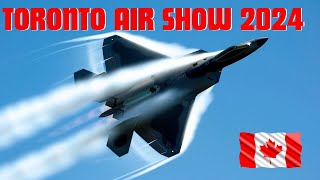 4K Toronto Air Show  Canadian International Air Show 2024 [upl. by Eiresed]