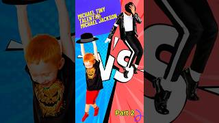 Michael VS Michael Jackson Part 2 shorts michaeljackson [upl. by Onivag160]