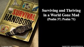 Surviving and Thriving in a World Gone Mad Psalm 37 Psalm 71  A daily chronological Bible study [upl. by Ymled]