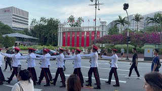 Changing of Guards at Istana Negara Singapore [upl. by Xuerd842]