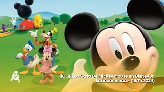 CLIP La Casa De Mickey Mouse en Disney Jr Latinoamérica  18112024 [upl. by Elockcin742]