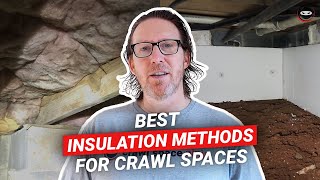 Best Insulation Methods for Crawl Spaces Based on Research Study [upl. by Gracie]