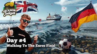 Day 4  Walking from London to the Euros final [upl. by Oneal]