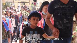 Northern Syrias Armenians commemorate 106th anniversary of Armenian Genocide [upl. by Pogue311]