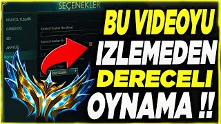 ESPORCULAR BU AYARLARI KULLANIYOR  YENİ LOL AYARLAR 2024  LEAGUE OF LEGENDS [upl. by Arais]