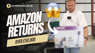 £50000 Amazon Returns amp Liquidation Unboxing [upl. by Llerdna]