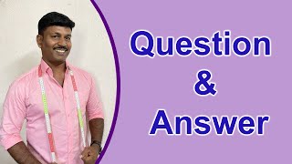 Question amp Answer Detailly Explain in Tamil  Tailoring Tips  Tailoring Classes Tamil  Tailor Bro [upl. by Tymothy491]