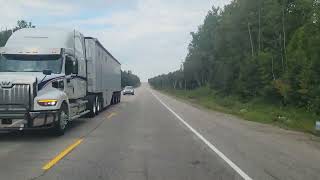 ASMR  DRIVING  CANADA  Quebec  Riviere des Outaouais along the 117 [upl. by Robena]