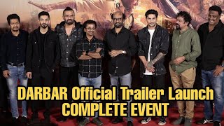 Darbar Official Trailer Launch  Complete Event  Rajinikanth Suneil Shetty Anirudh [upl. by Lamek]