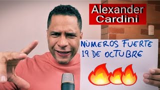 NUMERO PARA HOY Alexander Cardini Números Fuerte 🔥 191023 [upl. by Larkin]