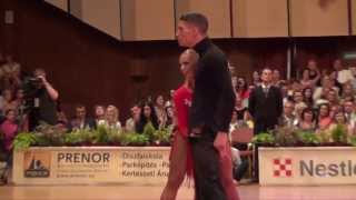 Savaria 2013  European Ch 10D  solo Jive  Miha Vodicar amp Nadiya Bychkova [upl. by Zingale607]