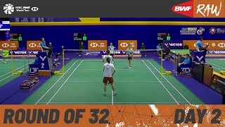 VICTOR Hong Kong Open 2023  Day 2  Court 2  Round of 32 [upl. by Nylesor166]