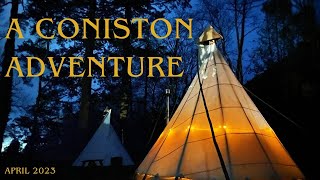 A Coniston Adventure  Camping amp Hiking in Lake District  April 2023 [upl. by Scevo]