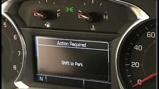 How to deal with a Chevy Malibu Shift To Park Issue [upl. by Soluk]