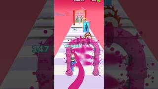 Wig run 3d level  27 brebie girl funny gaming shorts gamplay Thar4x4s11ale MrBeastGaming [upl. by Aleacin]