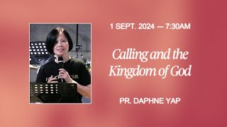 FGA 730am Service  1st September 2024 Pr Daphne Yap [upl. by Lednor708]