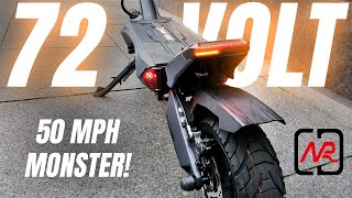 The FASTEST SCOOTER UNDER 2000 Nanrobot N6 72V Review [upl. by Kyrstin]