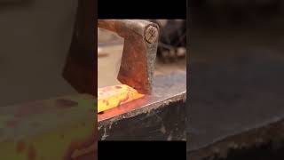 Forging a Rusty Drill bit into Kunai part 1 diy restoration [upl. by Leilah]