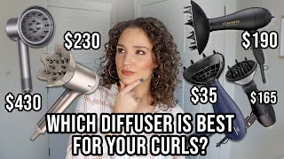 How to Pick the Best Curly Hair Diffuser from 35 to 430  Comparison Review [upl. by Eletnahs]