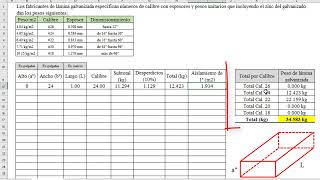 Plantilla para cuantificación de ductos rectangulares de lámina galvanizada  Normas AMERIC  EXCEL [upl. by Pauiie]