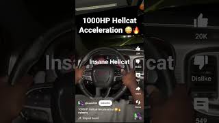 Insane pickup from hellcat 🔥🔥 automobile hellcat india japan china usa uk [upl. by Yrac]