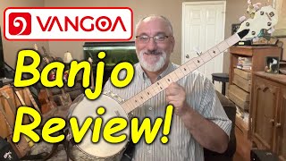 Vangoa 5string openback banjo review [upl. by Revned]