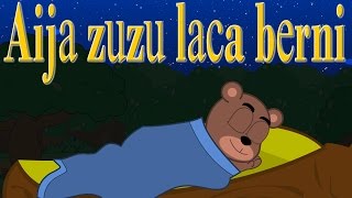 Aijā žūžū lāča bērni  Šūpuļdziesma  Bērnu dziesmas  Latvian Lullaby  Латышская колыбельная [upl. by Ellata]