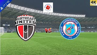 Northeast United FC vs Jamshedpur FC  India  Super League  Full Match  FC 25 Gameplay [upl. by Attelocin]