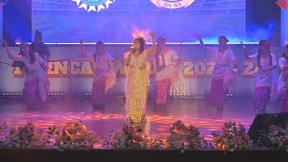 LIVE PERFORMANCE  KHONGJOM LAL BENITA LAISHRAM  1st MNCA AWARD FUNCTION CITY CONVENTION [upl. by Ycats]