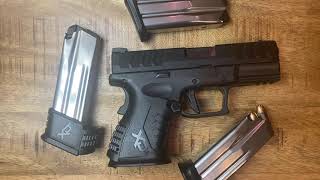 XDM Elite 10MM Compact Grip Options  Removing Magwell and Extended Mag [upl. by Maurilla]