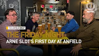 Arne Slots First Day At Anfield  The Friday Night With Erdinger [upl. by Towers237]