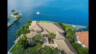 Stately Waterfront Residence in Sarasota Florida  Sothebys International Realty [upl. by Lyssa]