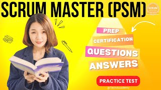 Scrum Master PSM Certification Exam  Practice Q6 to Q10 Questions with Answers amp Explanation [upl. by Boswell282]